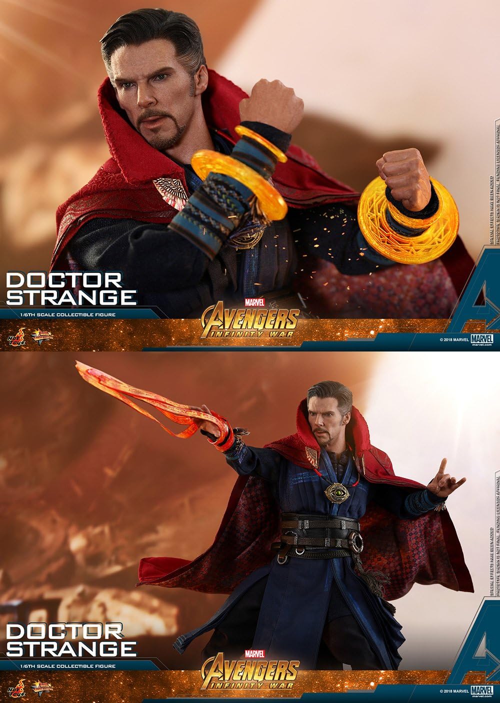 Amazon ムービー マスターピース アベンジャーズ インフィニティ ウォー １ ６スケールフィギュア ドクター ストレンジ ロボット 子ども向けフィギュア ホビー