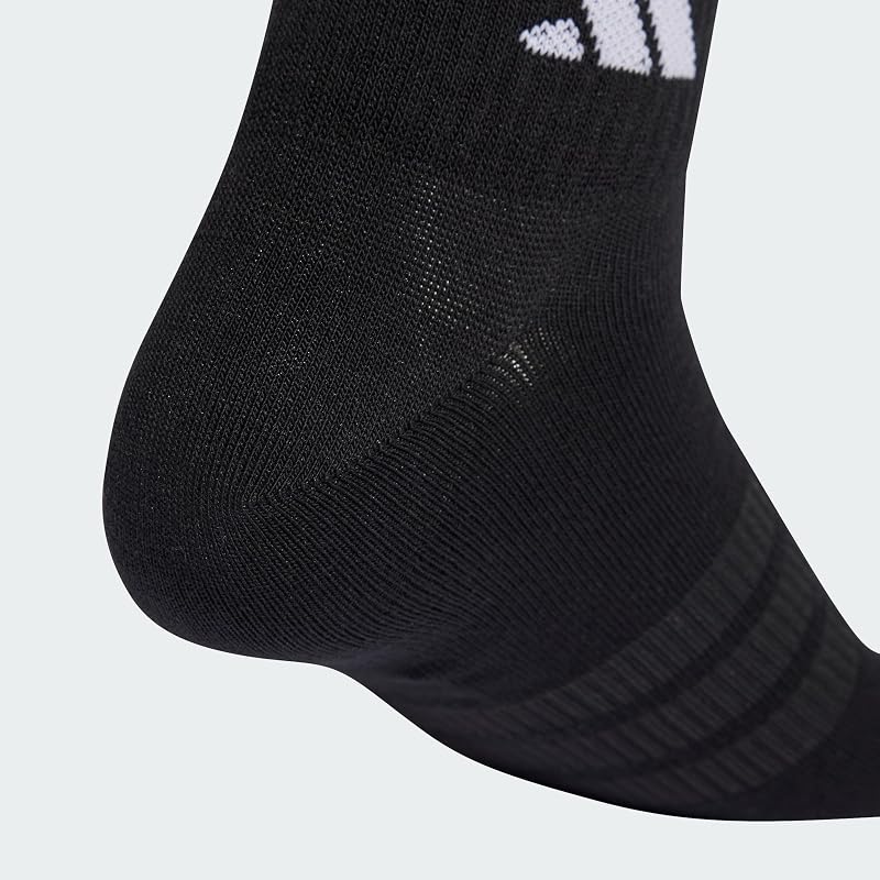 Unisex adulto Thin&Light Sportswear Ankle Socks 3 Pair Pack, black/black/white, 42-45