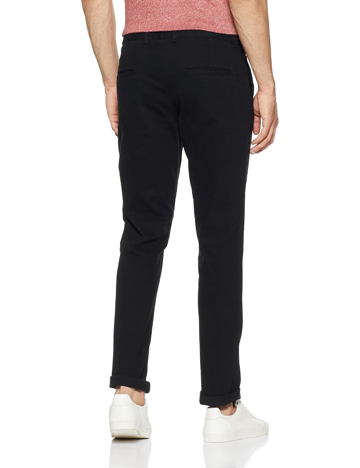 diverse mens slim fit casual trousers