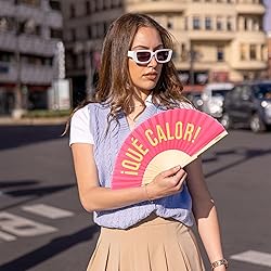Fisura – Original folding fan with message or