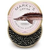 MARKY'S Baerri Siberian Sturgeon Black Caviar from Italy &ndash; 1 oz / 28 g &ndash; Malossol Ossetra Black Roe - GUARANTEED OVERNIGHT