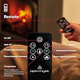 Dimplex Bayport Optimyst Electric Stove Fire Water Vapour Lifelike Flame Black view 8