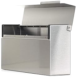 Vsons Modern Design Mailbox, Stainless