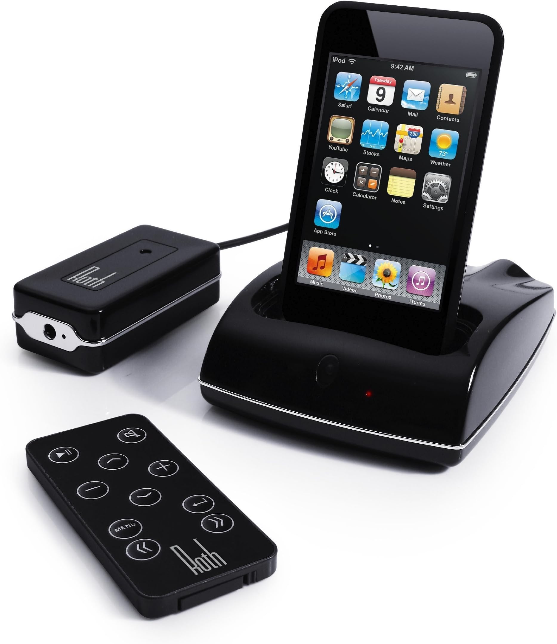Roth Dock - Wireless Audio Dock & Receiver for Apple iPod/iPhone