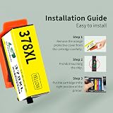 Greenjob 378XL Ink Cartridges Multipack for Epson Expression XP- printers view 6