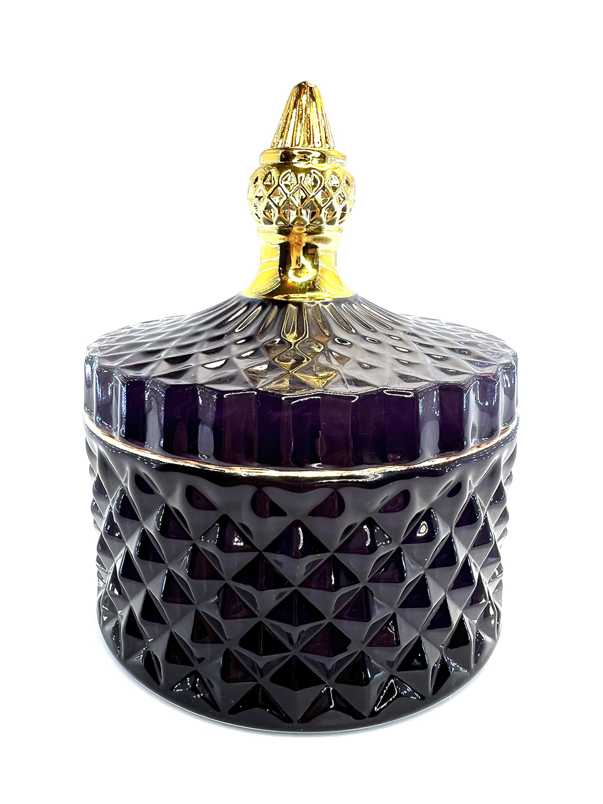 Luxury Candle Born Rich | Vintage Glass Jar Candle | Luxury Scented Candle | Strong Scented Candle | Vegetable Wax Candle