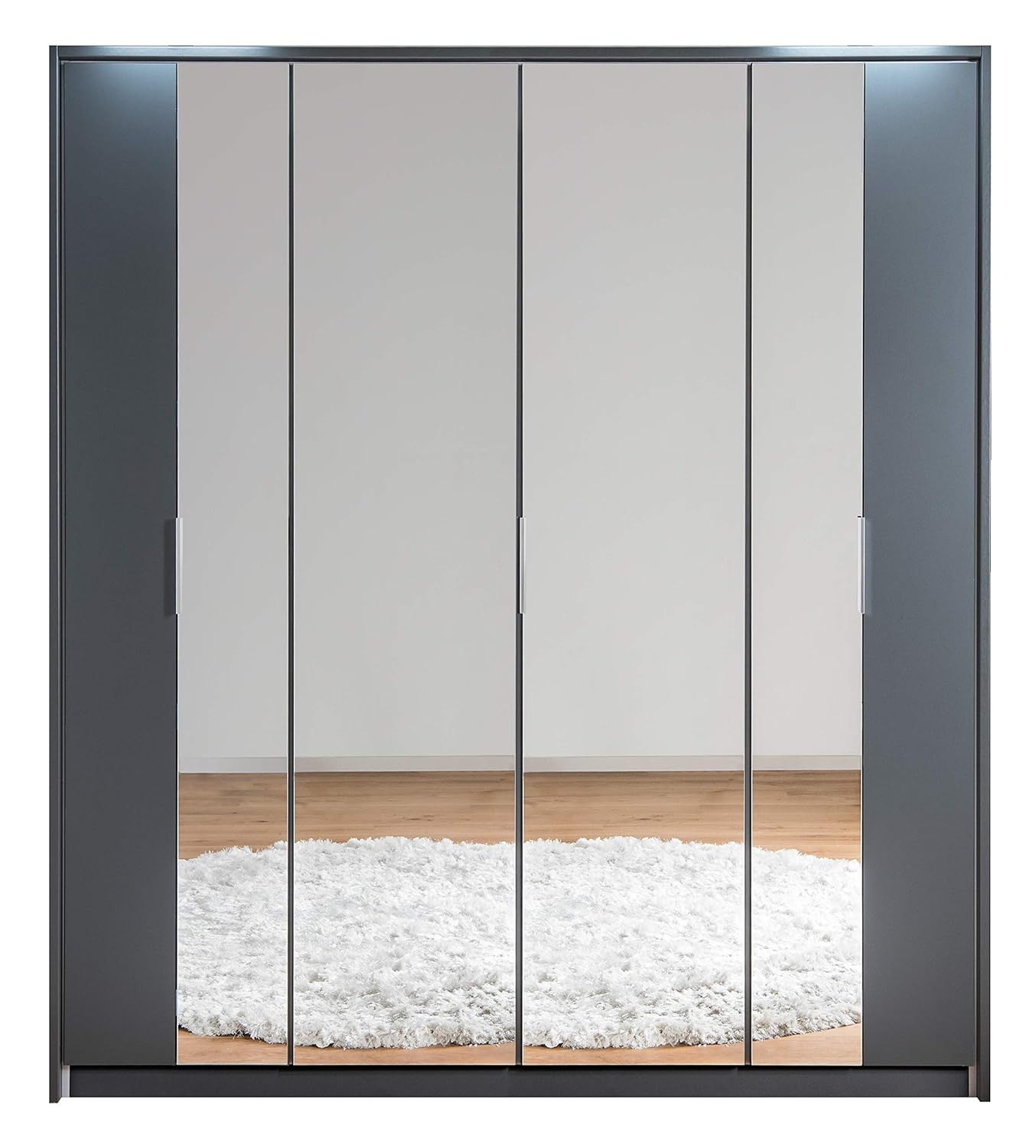 Germanicatm Berlin Bedroom Furniture 180cm 4 Door Wardrobe With