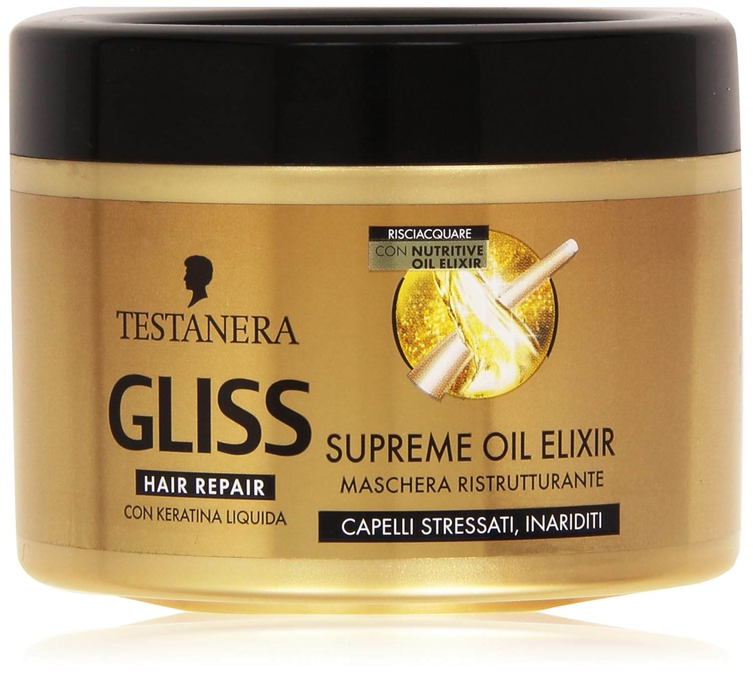 Haarkuren Haarmaske für lange Haare und Spliss Gliss 200 Ml Amazon.de Beauty