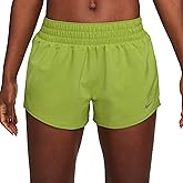Nike Women's Dri-FIT Mid-Rise 3" Brief-Lined Shorts
