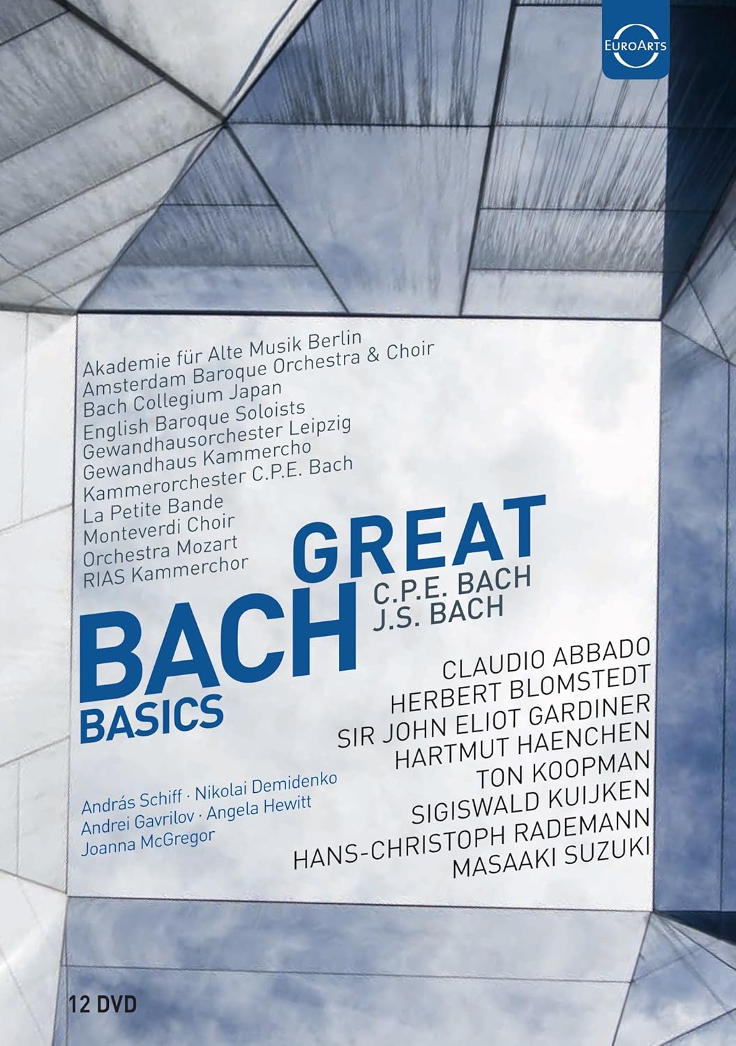 Amazon Com Great Bach Basics 12 Dvd Box Johann Sebastian Carl Philipp Emanuel Bach Movies Tv