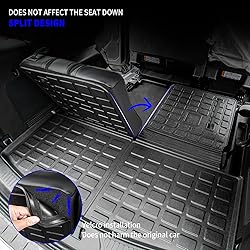 Rongtaod Cargo Mat Compatible with 2020-2025 Ford