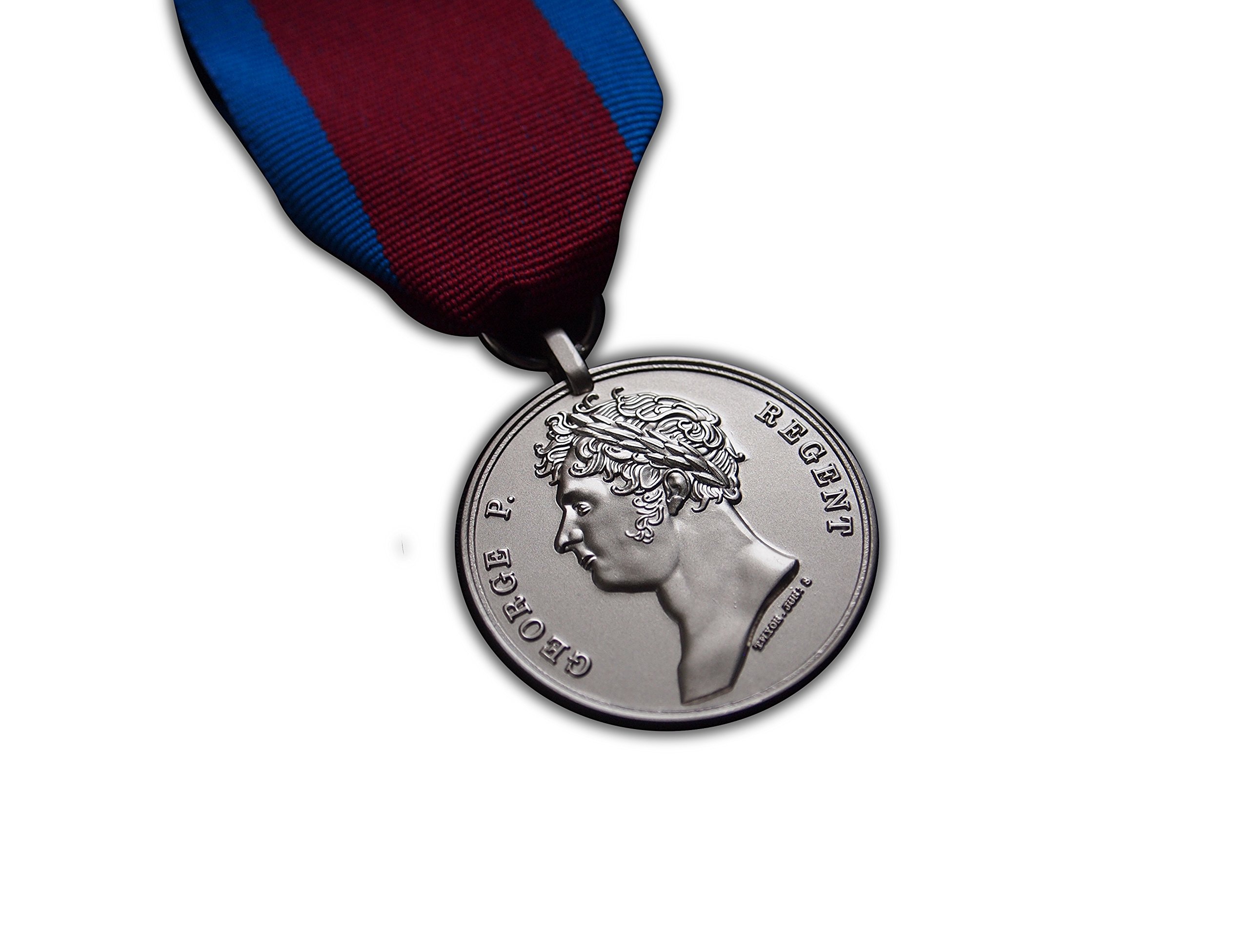 Trikoty The Waterloo Medal Full Size Copy British Army 1815 Military Award Grenadier Service