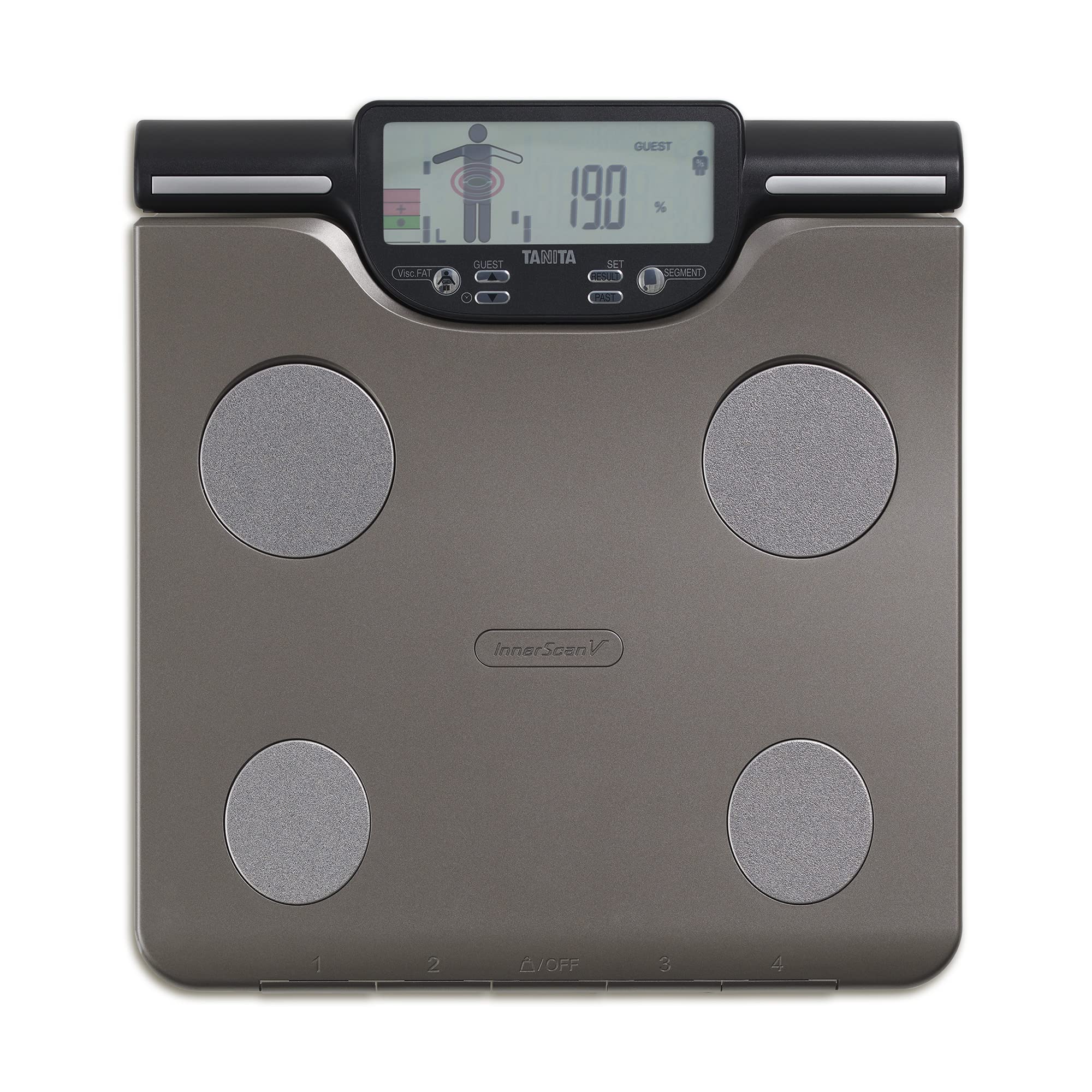 TANITA BC-601 InnerScan Body Composition Scales | Advanced Smart Scales for Body Weight and Fat | Segmental Analysis with SD Card & LCD Display | Precision Digital Bathroom Scales 150kg Capacity
