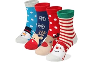 COTTON DAY 7 Days of the Week Gift Box Kids Girls Fashion Short Socks Cute Animal, Floral, Stars, Stripes & Polka Dots Design