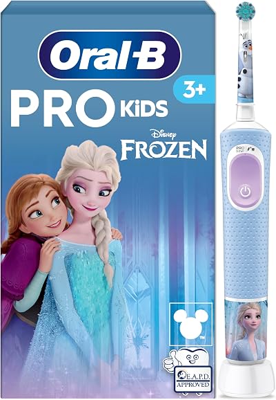Oral-B Pro Kids Electric Toothbrush 1 Handle Frozen 3+ Braun