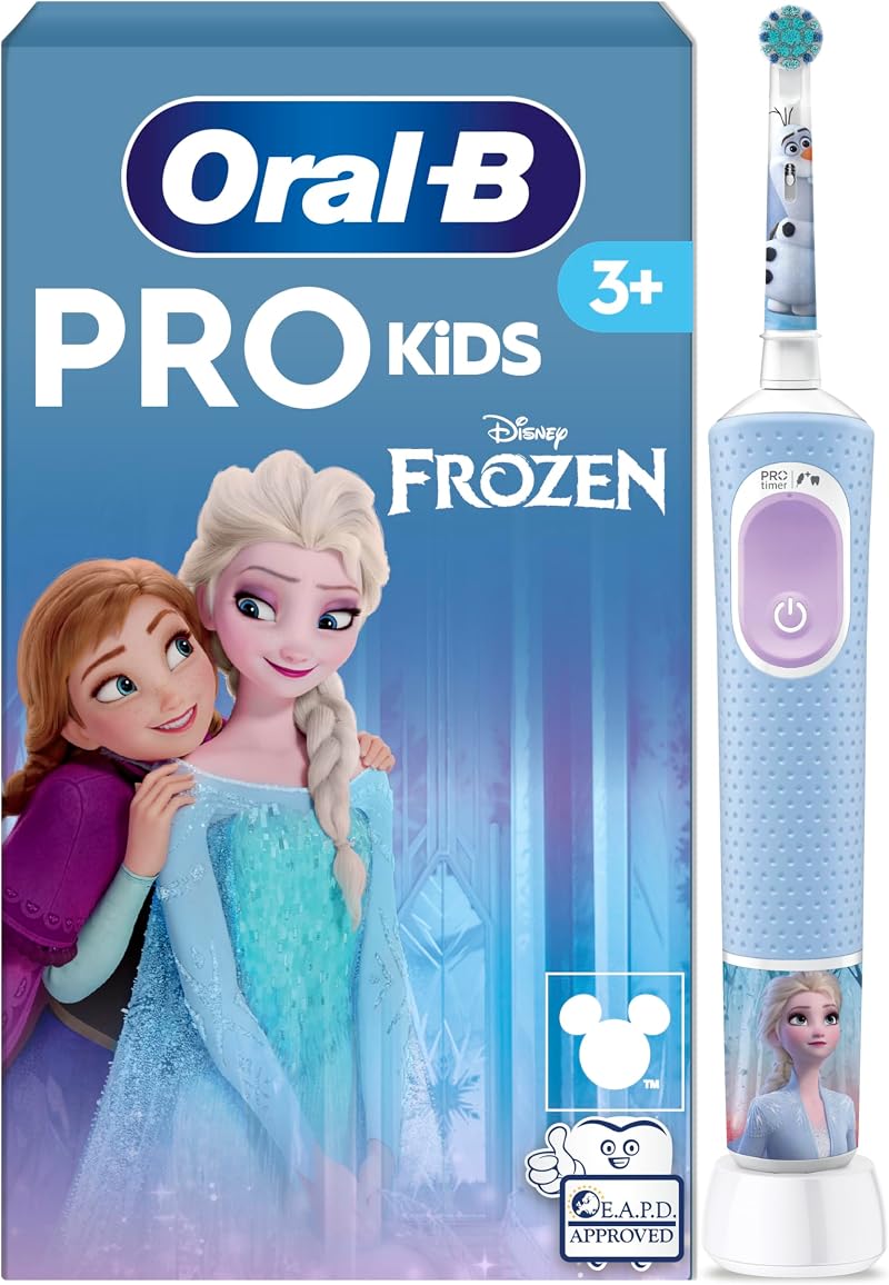 Oral-B Pro Kids Electric Toothbrush 1 Handle Frozen 3+ Braun