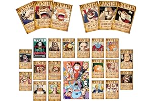 25PCS Anime one piece Poster 7.8X11.2 inch New Bounty Wanted Edition Straw Hat Pirates Nika Luffy 3 billion Zoro Sanji Fifth 