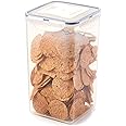 LOCK & LOCK Easy Essentials Food lids/Pantry Storage/Airtight containers, BPA Free, Square-16.9 Cup-for Chips, Clear