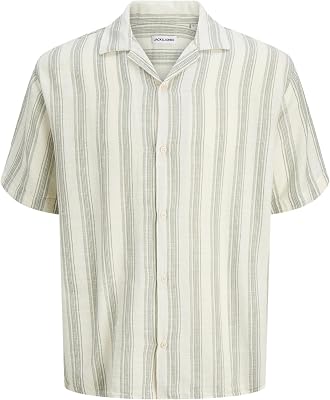 Jjeliam Resort - Camiseta SS Sn, Cloud Dancer, L