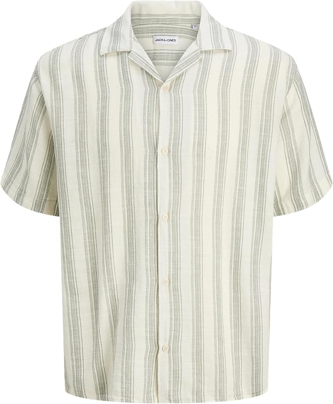 Jjeliam Resort - Camiseta SS Sn, Cloud Dancer, L