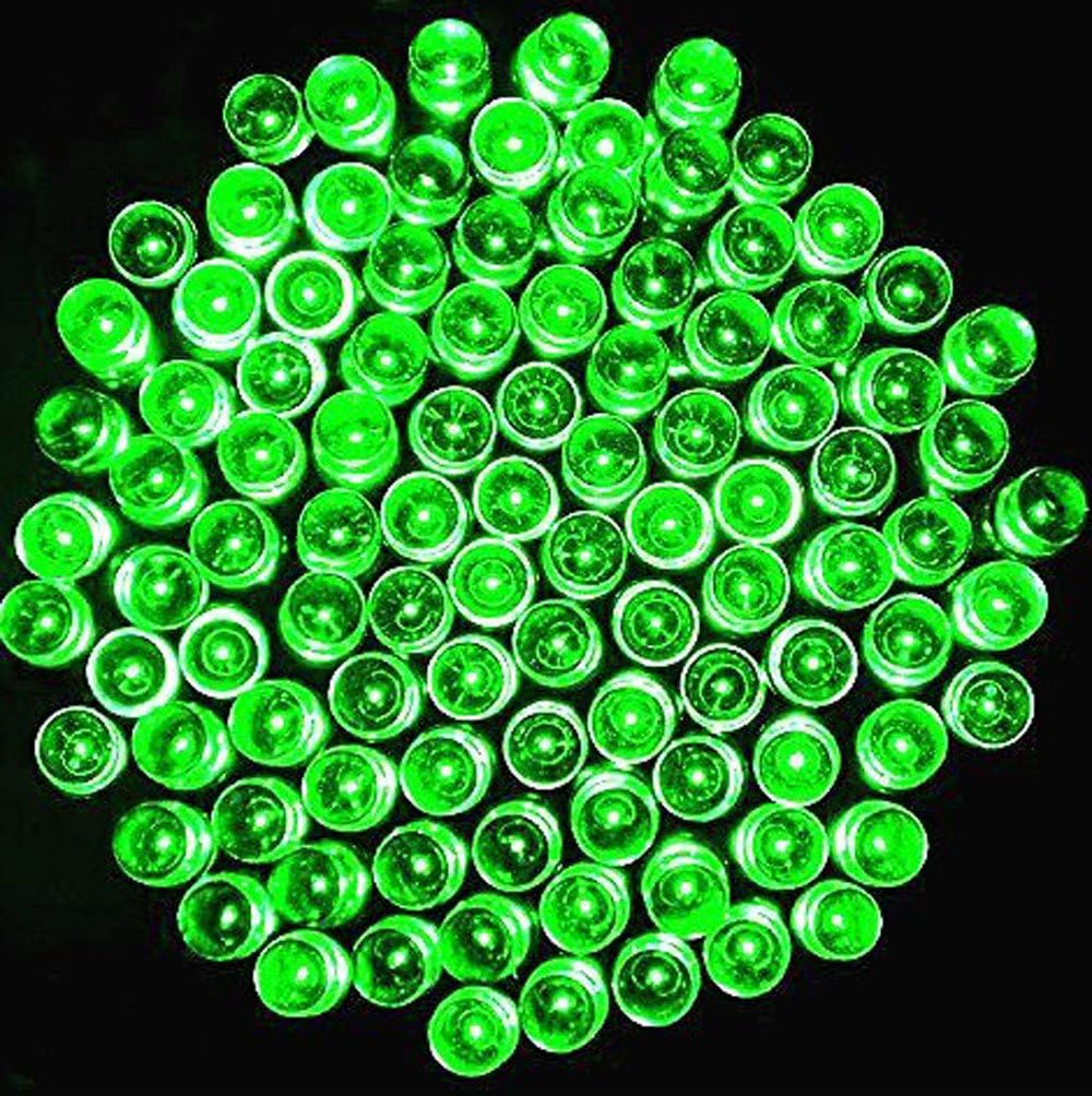 55ft 17M 100 LED Solar Powered Fairy String Lights, KEEDA® Waterproof Christmas Lights for Homes, Christmas, Xmas, Wedding, Party, Garden, Patio , Holiday, Indoor, Outdoor Decorations (Green) - Image 3