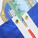 AZ FLAG Costa Rica Flag 2x3 ft 100D Polyester with 2 Metal Grommets view 2