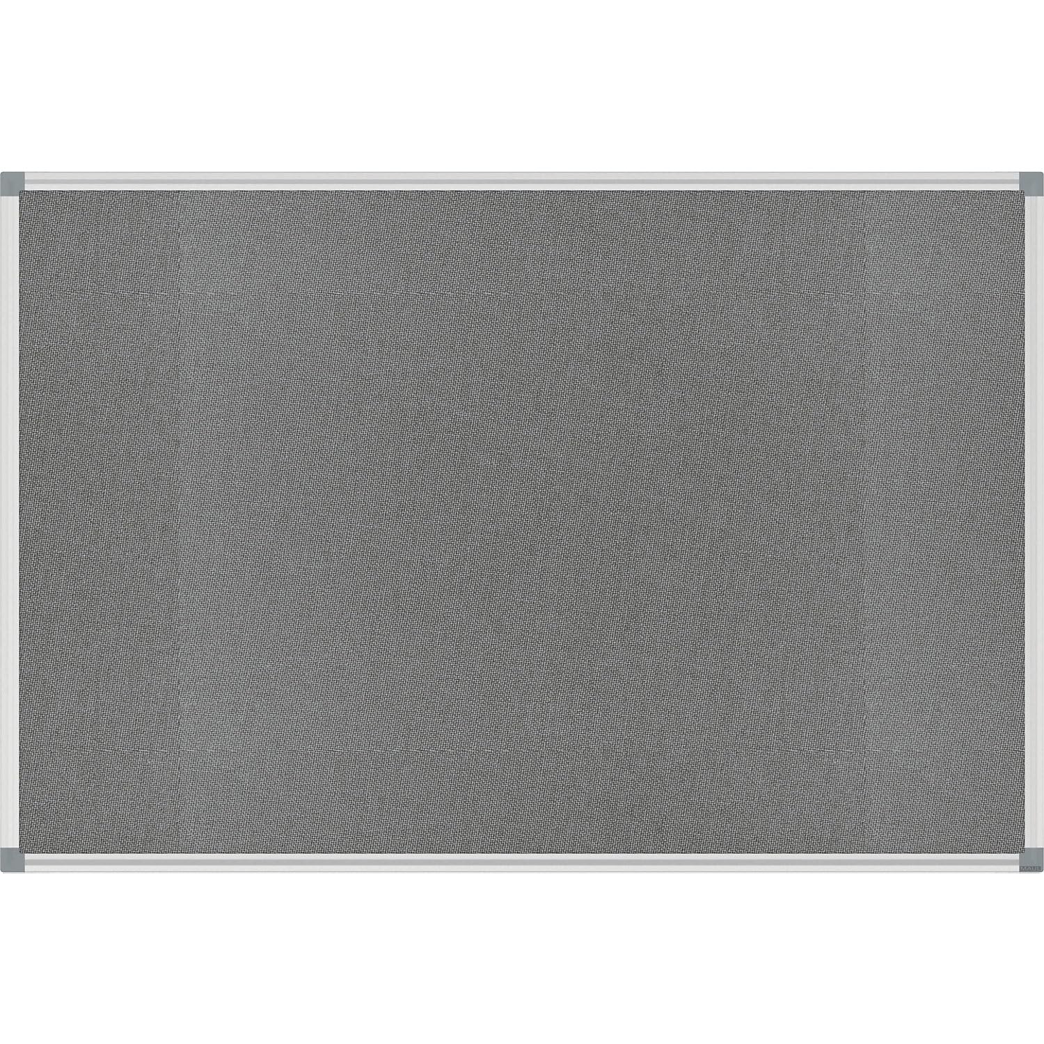 MAUL Pin Board Standard Felt Cover Grey W x H 900 x 600 mm