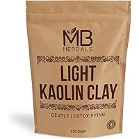Amazon.com : MB Herbals Light Kaolin Clay 1.1 lb / 17.6 oz / 500g