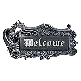 Design Toscano Dragon Welcome Wall Plaque