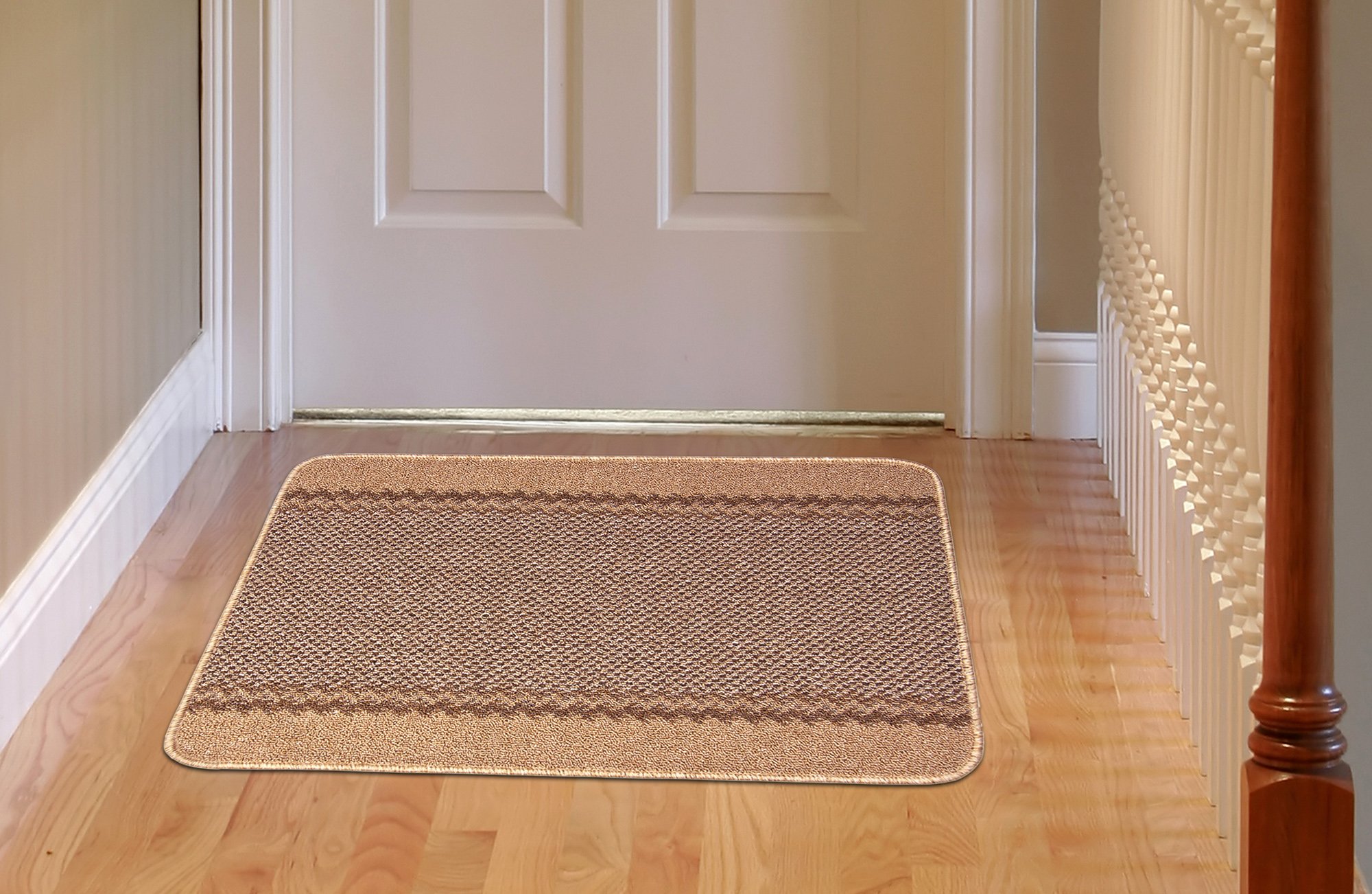 William Armes 3800603 Kilkis Washable Kitchen Rug Beige 100x67cm — image 1