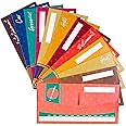 Cash Envelope System for Budgeting and Saving Money - Budget Keeper- 12 Pack Assorted Colors