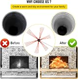 FORAVER Chimney Brush Rod Kit 26FT/8M Rotary Sweeper Stainless Nylon Flexible view 6