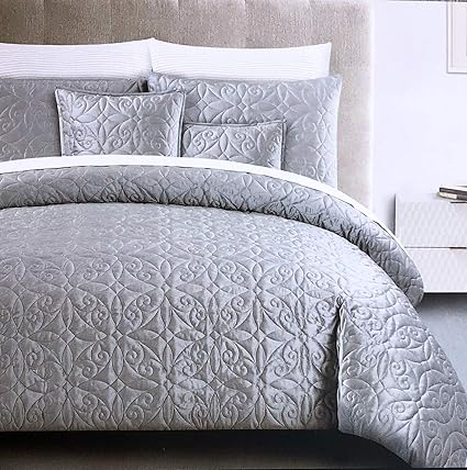Amazon Com Duvet Cover Set Tahari Bedding Soft Luxurious Velvet 3