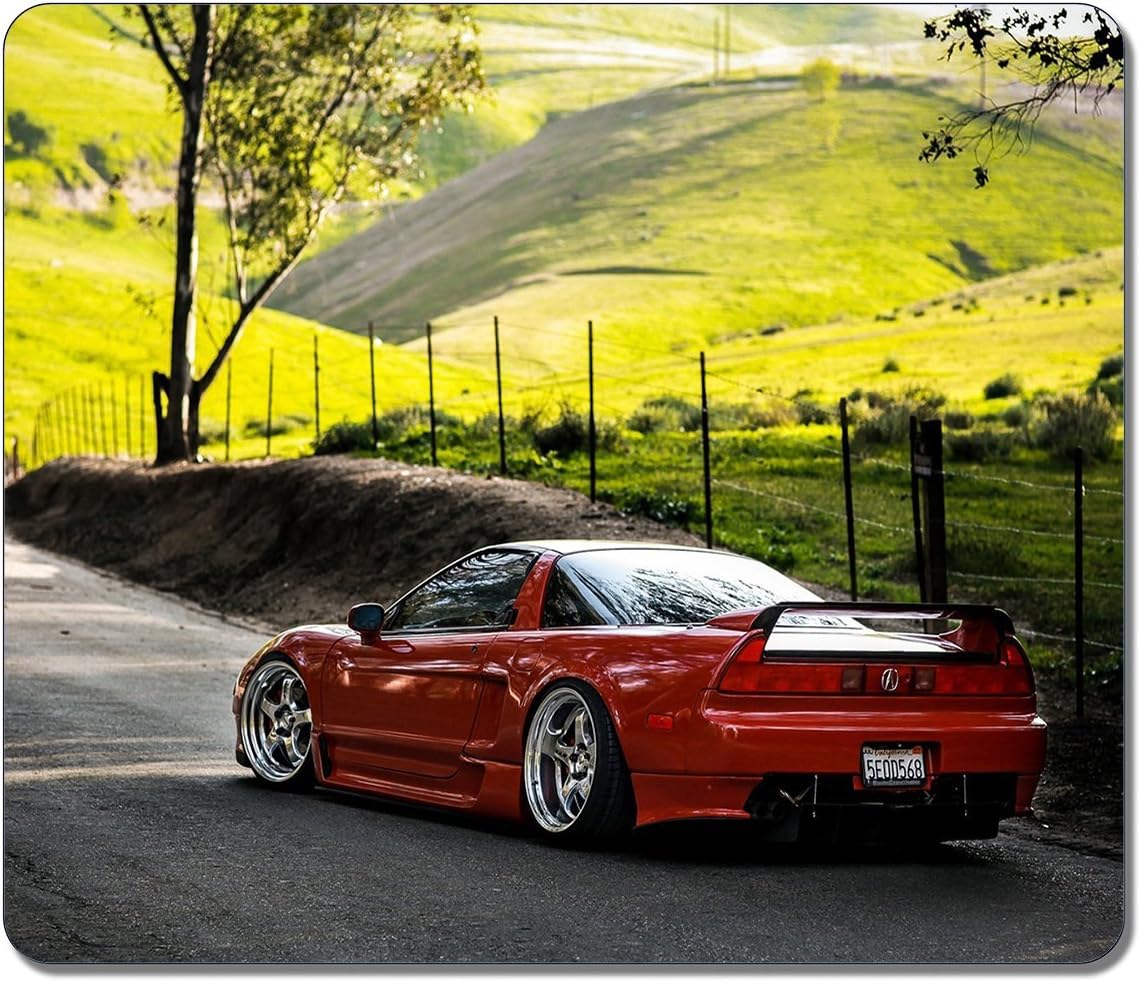 Mouse Pads Art Customized 18671 Honda Acura Nsx Concept Car High Quality Eco Friendly Neoprene Rubber Mouse Pad Desktop Laptop Mousepads Comfortable Computer Cute Mouse Mat Gaming Mouse pad