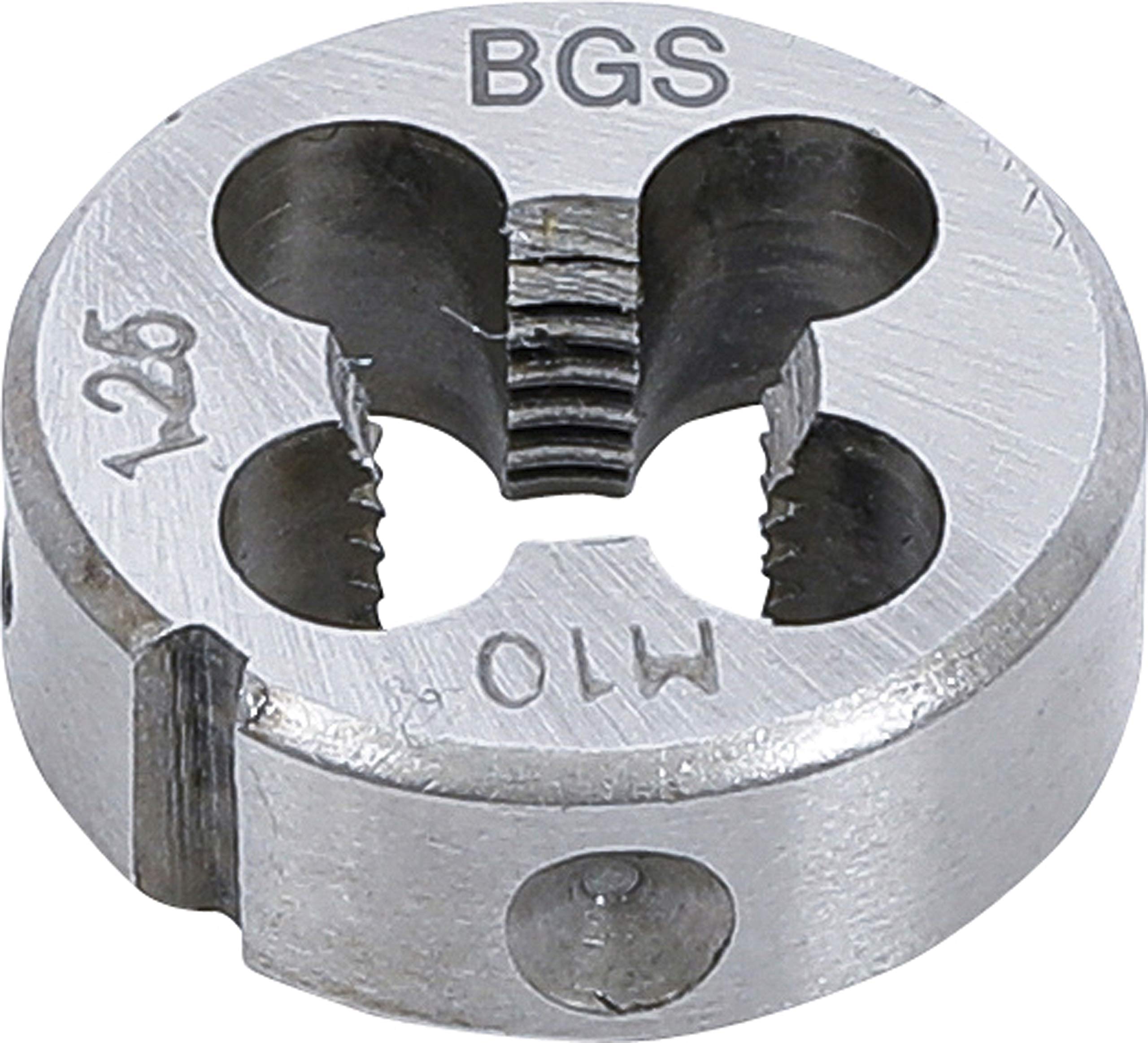 BGS 1900-M10X1.25-S | Threading Die | M10 x 1.25 x 25 mm