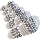 qesuqao Women's Cotton Athletic Ankle Socks with Wicking Anti-Blister Arch Support Cushioned Sole for Running 5 Pairs