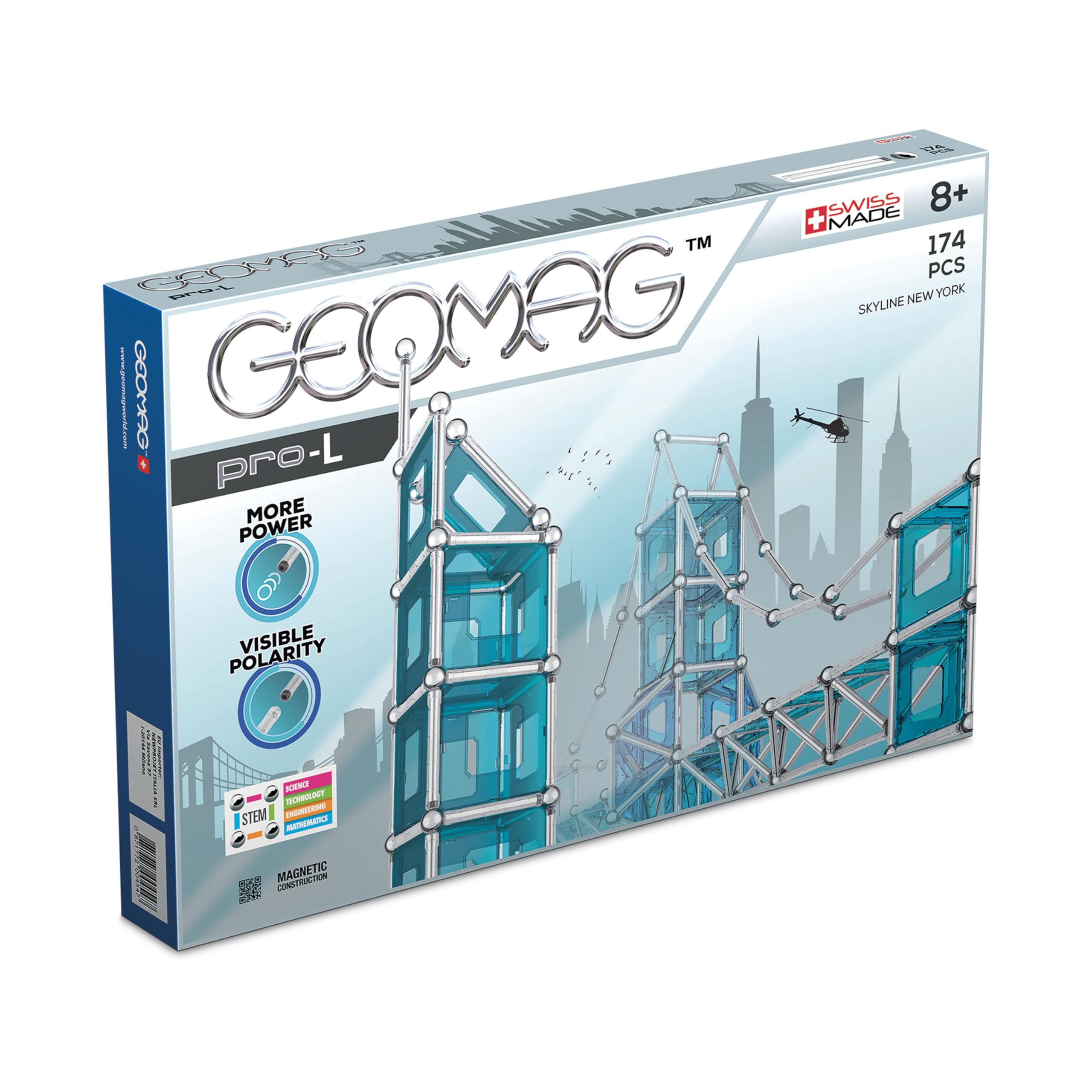 Geomag 27 Classic Building Set, Multicolor, 174 Pièces