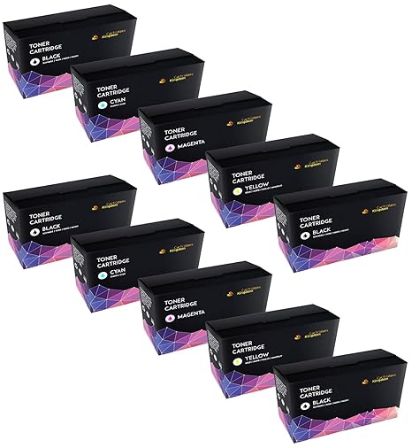 10-er Set Premium Toner kompatibel für Brother TN-242 TN-246 DCP-9015CDW DCP-9017CDW DCP-9017CDWG1 DCP-9022CDW HL-3142CW HL-3