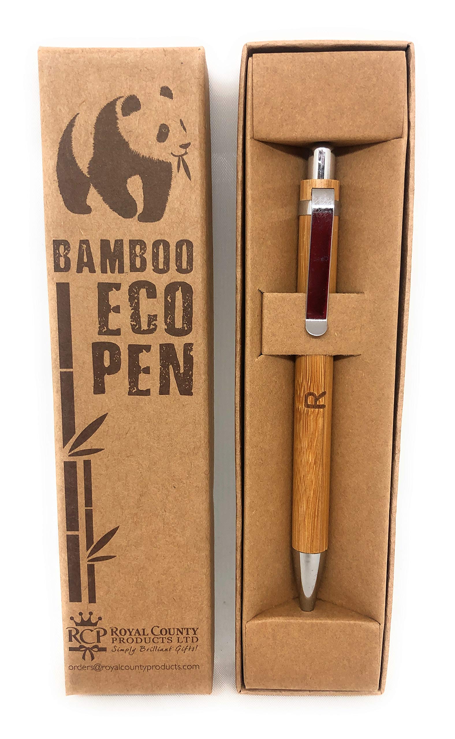 Royal County Personalised Bamboo Pens - Eco Friendly - R
