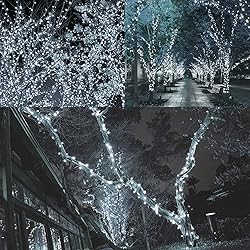 LJLNION 300 LED String Lights Outdoor Indoor, Extra