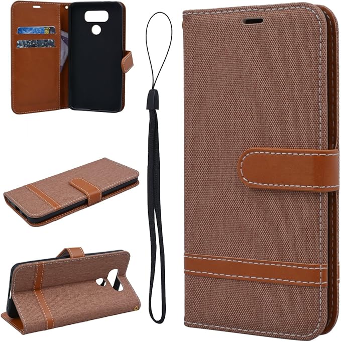 HB-Int PU Leder Hülle für LG G6 Standfunktion Wallet: Amazon.de: Elektronik