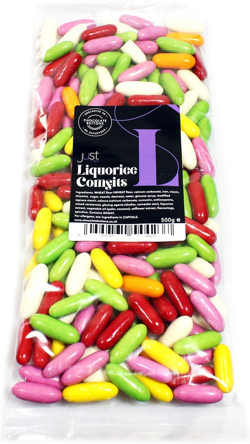 Just Treats Liquorice Comfits (500g Treat Bag) Amazon.co.uk Grocery