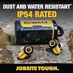 DEWALT Heavy Duty Bluetooth Jobsite Pro X2 ANC True