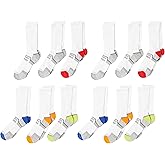 Fruit of the Loom Boys Everyday Active Crew Socks (12 Pack)
