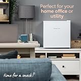 Russell Hobbs Table Top Larder Mini Fridge 43L Reversible Door White view 5