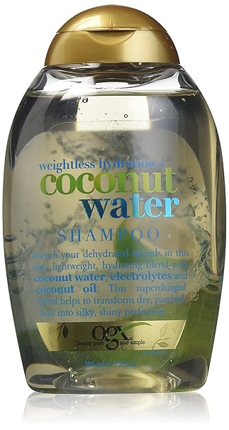 Organix Weightless Hydration Coconut Water Shampoo 385ml