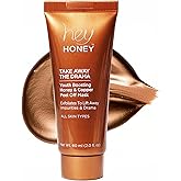 Hey Honey Skincare Copper Peel Off Face Mask with Honey, Propolis & Aloe | Hydrating & Exfoliating Facial Mask for Glowing Skin, Pore Cleansing & Anti-Aging Facial for Dull, Tired Skin 2.2 oz.