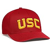Pacific Headwear USC Trojans Cotton-Poly Hook-and-Loop Adjustable Cap OS