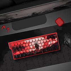 GMKWTL XVX Swordsman Double Shot PBT Keycaps,Side
