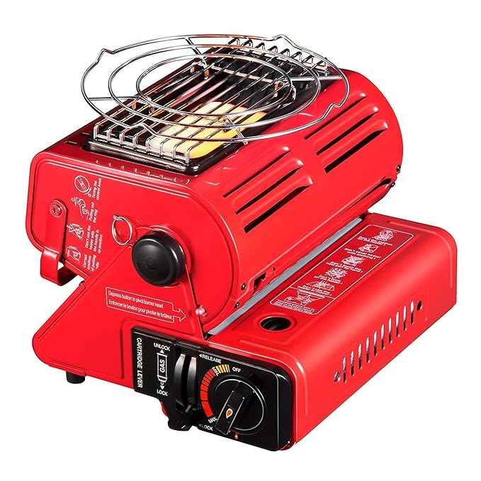 Amazon.com : Camplux JK-1000 Portable Butane Heater, 4, 400 BTU Outdoor